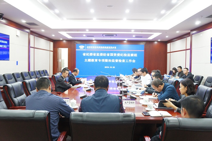 省纪委监委驻省国资委纪检监察组到总开展主题教育专项整治监督检查