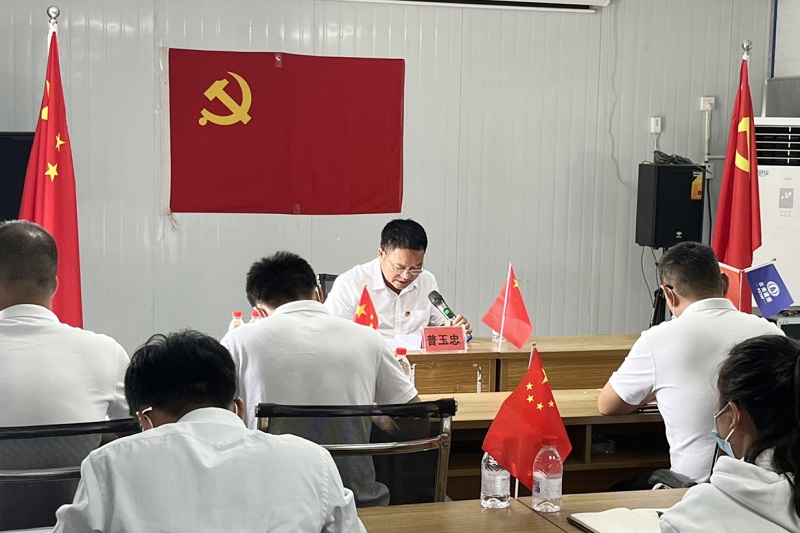 第二水利水电公司：二十大代表进一线 深入解读兴起学习热潮