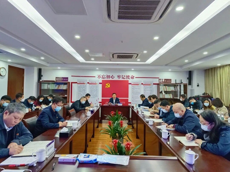 刘金荣为分管部门及联系单位宣讲党的二十大精神 
