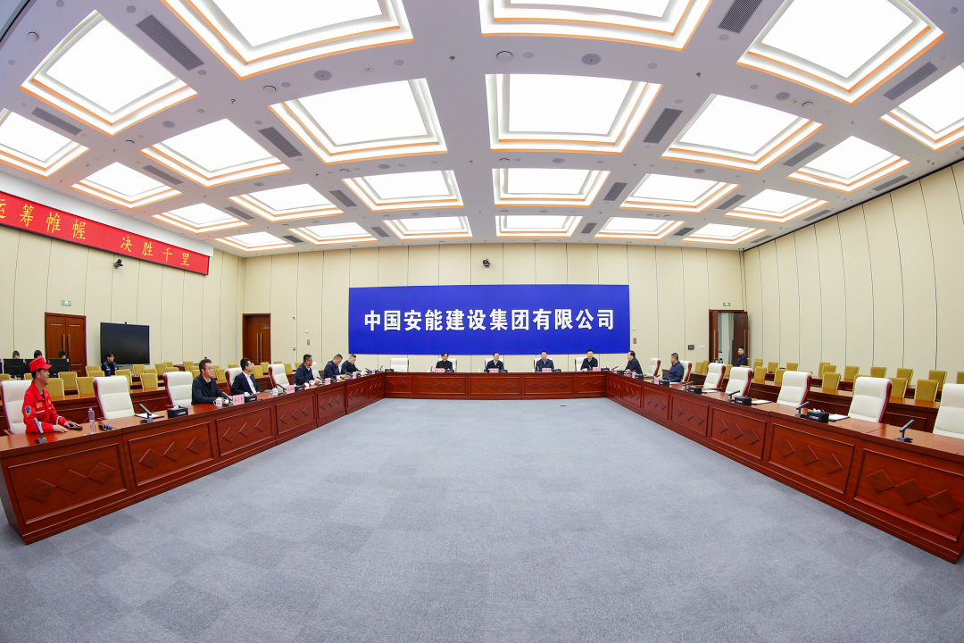 共植友谊之树合作之树 总与中国安能总交流座谈